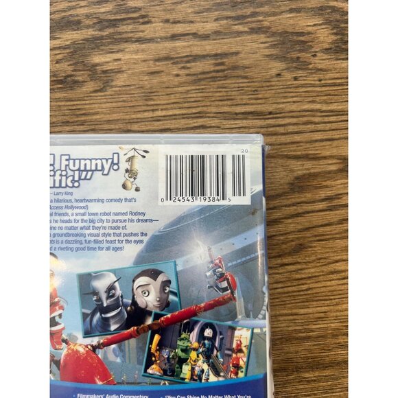 Robots Full Screen 2005 DVD Family Animation Ewan McGregor Halle Berry Pre-Owned - Picture 4 of 5